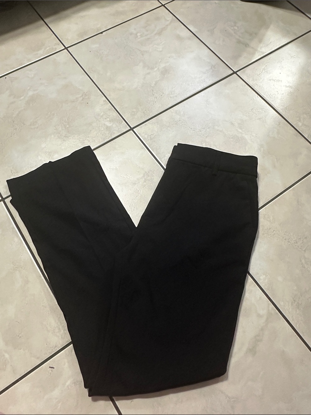 Nine West Black Boot-Cut Dress Pants